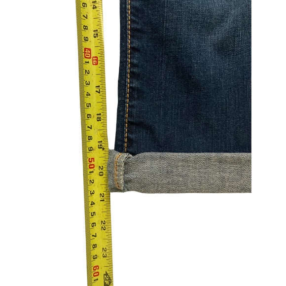 BKE Payton lowrise cropped capris dark wash denim jeans size 25 - Picture 6 of 7